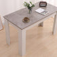 Dining Table Rectangular Wooden 120M-Grey&amp;White