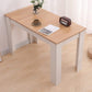 Dining Table Rectangular Wooden 120M-Wood&amp;White