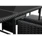 Bali 11 Piece Outdoor Dining Set - Black