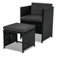 Horrocks 8 Seater Outdoor Dining Set – Black