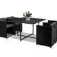 Horrocks 8 Seater Outdoor Dining Set – Black