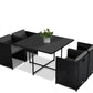 Horrocks 8 Seater Outdoor Dining Set – Black