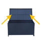 Outdoor PE Wicker Storage Box Garden 320L-Black