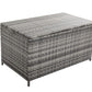 Outdoor PE Wicker Storage Box Garden 320L-Grey
