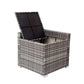 6PCS Outdoor Modular Lounge Sofa Coogee - Grey