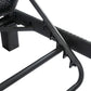Black Rattan Sunbed with Adjustable Recline
