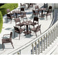 Capri Armchair - Chocolate