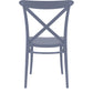 Cross Chair - Black