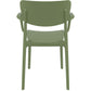 Lisa Armchair - Olive Green