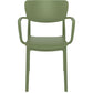 Lisa Armchair - Olive Green