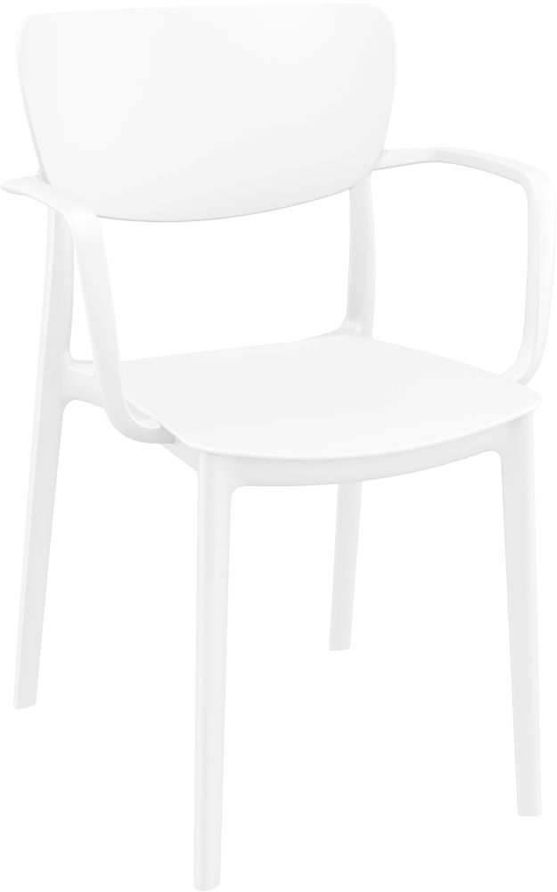 Lisa Armchair - White