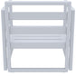 Mykonos Lounge Armchair - Silver Grey