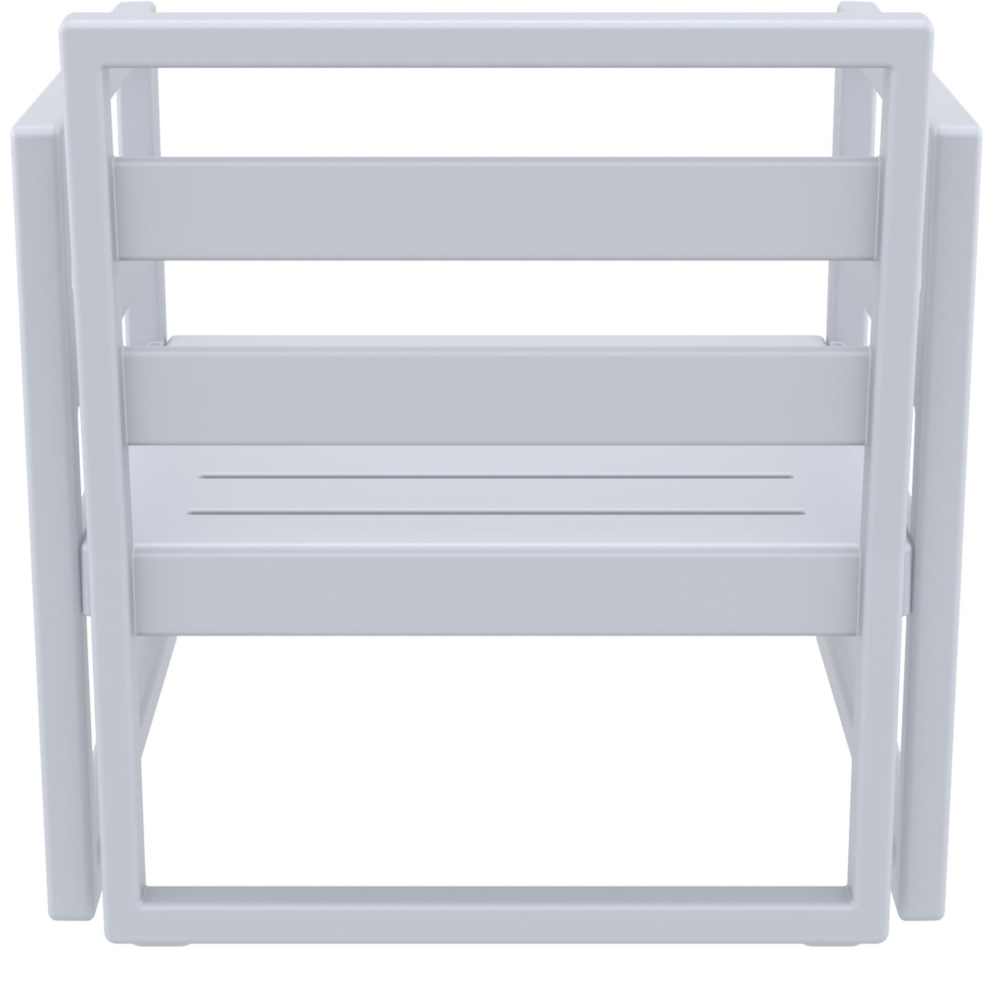 Mykonos Lounge Armchair - Silver Grey