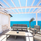 Mykonos Lounge Table XL - Silver Grey