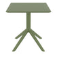 Sky Table 70 - Olive Green