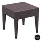 Tequila Side Table - Chocolate