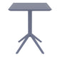 Sky Folding Table 60 Square - Anthracite