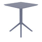 Sky Folding Table 60 Square - Anthracite