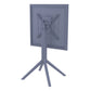 Sky Folding Table 60 Square - Anthracite