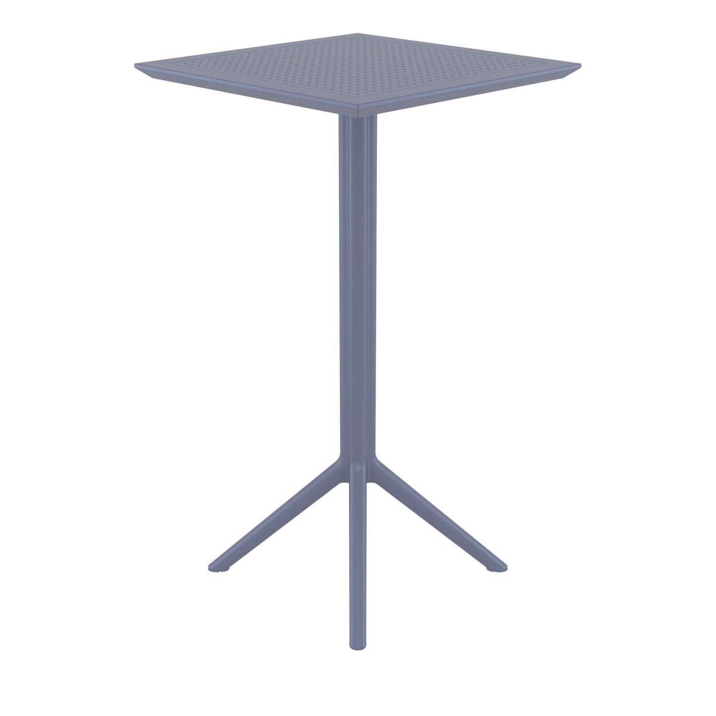 Sky Folding BAR Table 60 Square - White