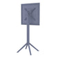 Sky Folding BAR Table 60 Square - White