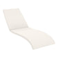 Fiji Sunlounger - Anthracite with Beige Cushion