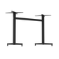 Stockholm Twin Base - Round Pole - Black