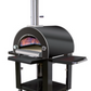 Grill King Gas Pizza Oven Outdoor In Black Stainless Steel Pizza Bread Oven BBQ Grill