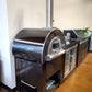 Grill King Gas Pizza Oven Outdoor In Black Stainless Steel Pizza Bread Oven BBQ Grill