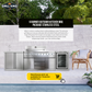 Hurricane 6 Burner Outdoor Kitchen BBQ Package High Grade #304 Stainless Steel
