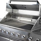Hurricane 6 Burner Outdoor Kitchen BBQ Package High Grade #304 Stainless Steel