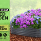 Home Ready 2 Set 160 x 80 x 45cm Grey Raised Garden Bed Galvanised Steel Planter