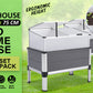 Home Ready 2 Set Cold Frame Greenhouse Cover Raised Garden Bed Stand Planter