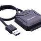 UGREEN USB 3.0 to SATA Converter cable with 12V 2A power adapter (20231)