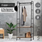 Home Master Garment Rack &amp; Shelving 2 Tier Sleek Stylish Modern Design 1.71m