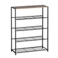 Home Master Display Shelf/Rack 5 Tier Sleek Modern Industrial Design 83cm