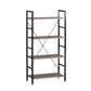 Home Master Display Shelf 4 Tier Sleek Modern Industrial Design 1.16m