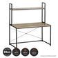 Home Master Multifunctional Workstation 2 Tier Stylish Modern Design 1.38m