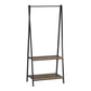 Home Master Garment Rack &amp; Shelving 2 Tier Sleek Stylish Modern Design 1.5m