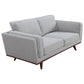Petalsoft 2 + 3 Seater Sofa Set Fabric Uplholstered Lounge Couch - Grey