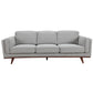 Petalsoft 2 + 3 Seater Sofa Set Fabric Uplholstered Lounge Couch - Grey