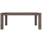 Catmint Dining Table 180cm 6 Seater Solid Acacia Timber Wood - Stone Grey