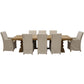 Ixora  Dining Chair Set of 2 Fabric Slipcover French Provincial Carver Timber