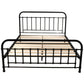Metallica Queen Bed Size Metal Frame Platform Mattress Base - Black
