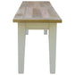 Lavasa 2pc Dining Bench Chair Seat 170cm Mango Wood Modern Farmhouse Furniture