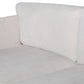 Nooa 2 Seater Sofa Fabric Uplholstered Lounge Couch - Stone