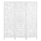 Jans 3 Panel Room Divider Screen Privacy Shoji Timber Wood Stand - White
