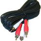1.5M 2-RCA Male To Male Dual 2RCA Cable, 2 RCA Stereo Audio Cord Connector