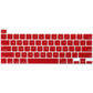 Dark Red MacBook Pro 13 inch 2020 A2338 A2251 A2289 Matte Shell Case Keyboard Cover Touch Bar