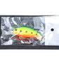 4x 7.5cm Popper Crank Bait Fishing Lure Lures Surface Tackle Saltwater